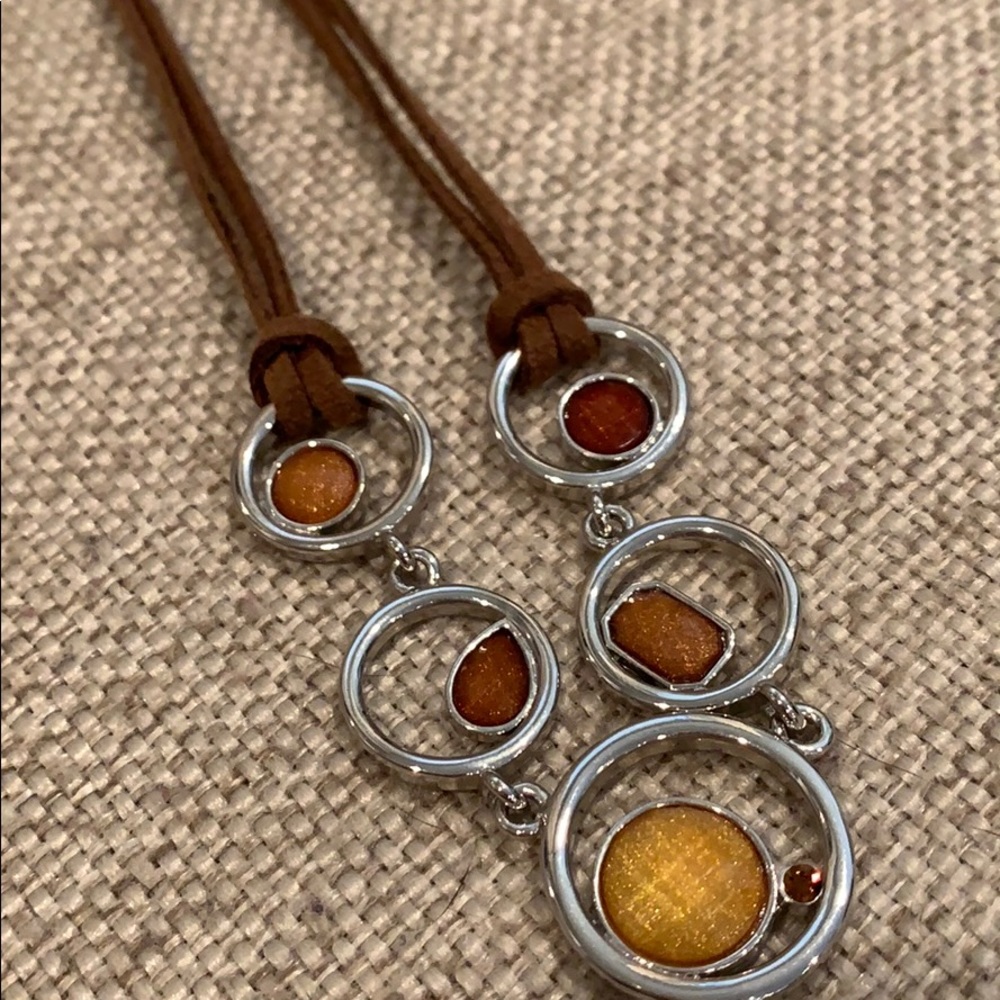 NWT Lia Sophia Necklace and Bracelet Set